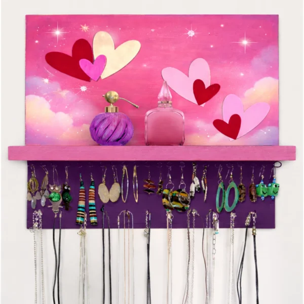 Heart & Sparkle Jewelry Holder